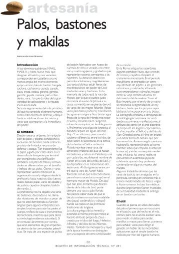 Palos, bastones Palos, bastones Palos, bastones Palos ... - Aitim