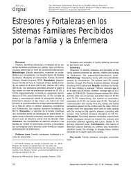 Estresores y Fortalezas en los Sistemas Familiares Percibidos por la ...