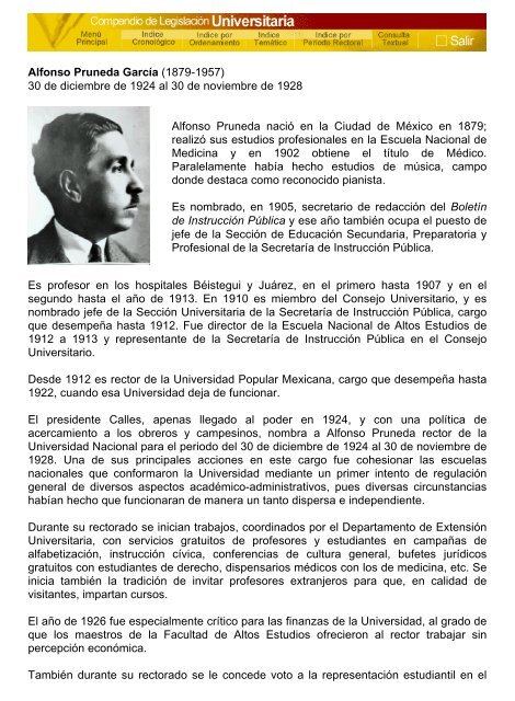 Alfonso Pruneda García - UNAM