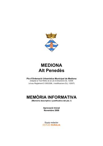 POUM MEDIONA_MEMORIA INFORMATIVA.pdf - Mediona.info