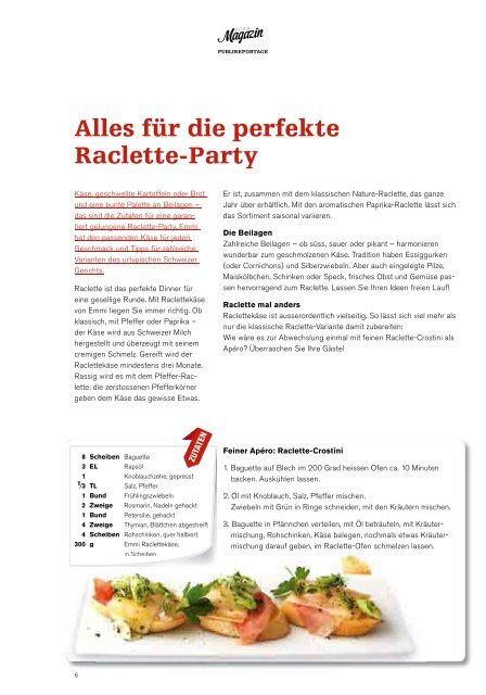 SPAR Schweiz - Magazin 06/12