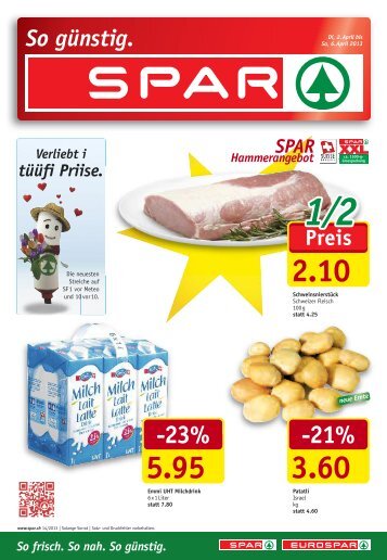 SPAR Schweiz - Flugblatt KW14 2013