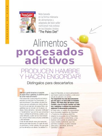 Alimentos procesados adictivos - Revista Buena Salud