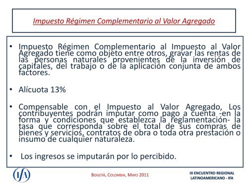 TRIBUTACIÓN DE EXPATRIADOS EN CHILE Caso ... - IFA Costa Rica