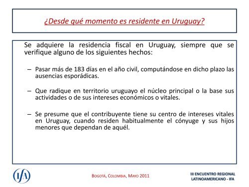 TRIBUTACIÓN DE EXPATRIADOS EN CHILE Caso ... - IFA Costa Rica