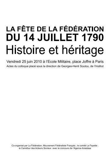 Actes Colloque Fete Federation.pdf - lafautearousseau