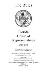 Version A final setup - Florida House of Representatives