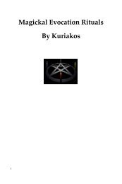 Magickal Evocation Rituals By Kuriakos - Awaken Video