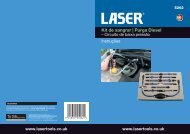 Kit de sangrar | Purga Diesel - Laser Tools