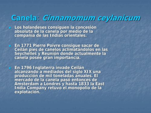 ESPECIAS Y CONDIMENTOS - OCW UPM