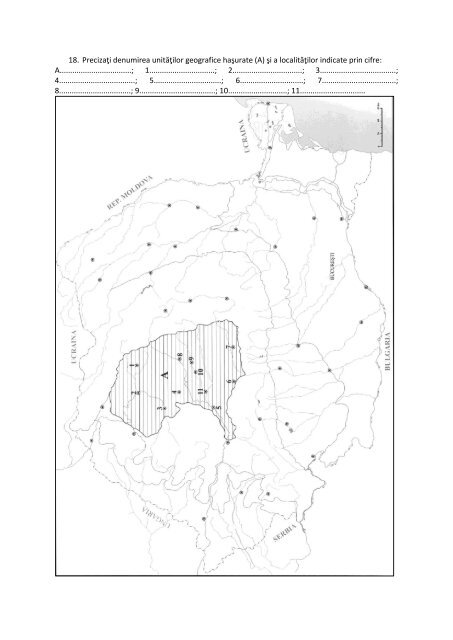 admiterea la facultatea de geografie a universităţii din bucureşti