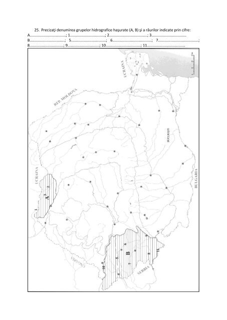 admiterea la facultatea de geografie a universităţii din bucureşti