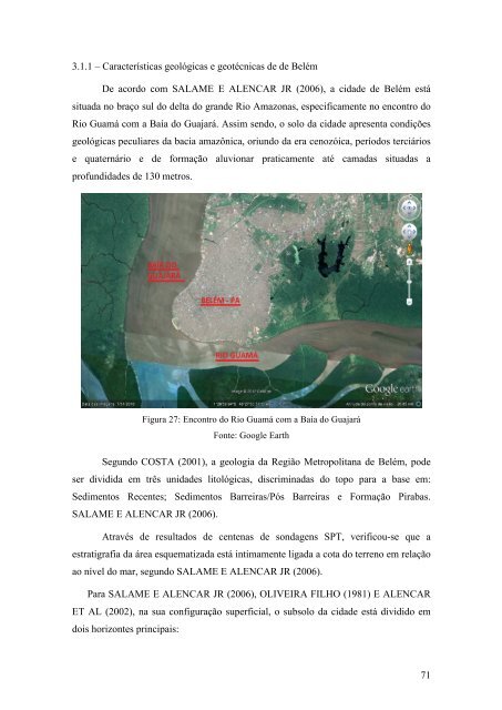 16. ESTUDO COMPARATIVO ENTRE PROVA DE CARGA ... - Unama