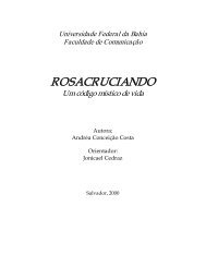 ROSACRUCIANDO - Faculdade de Comunicação da UFBA ...