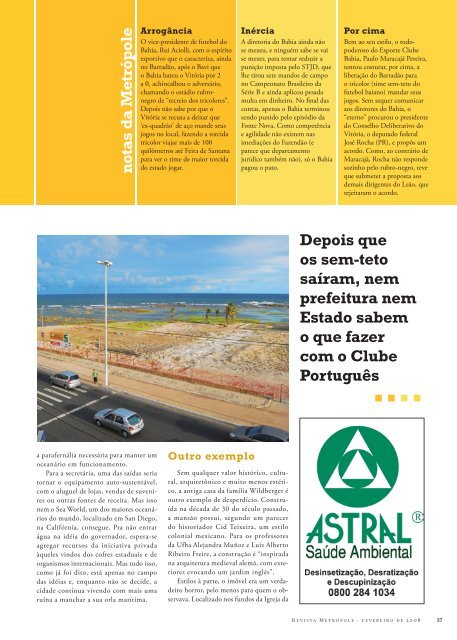 Com a barriga cheia, partidos abandonam João ... - Revista Metrópole