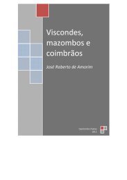 Viscondes, mazombos e coimbrãos - Quintal dos Poetas