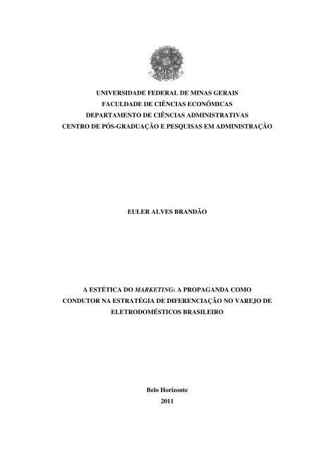 UFMG - Universidade Federal de Minas Gerais - Faculdade de Direito oferece  179 vagas em sua pós-graduação