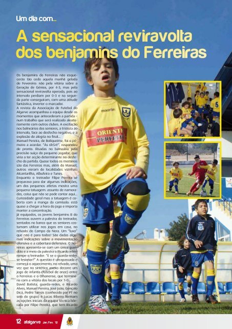 Revista AF Algarve