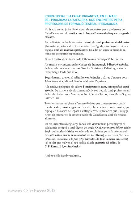 Dossier informatiu Encontres CaixaEscena 2012 (PDF, 950 KB