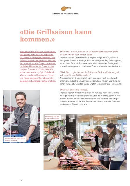 SPAR Schweiz - Magazin 03/13