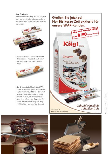 SPAR Schweiz - Magazin 03/13