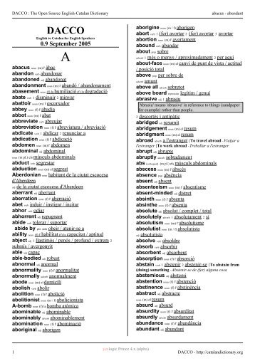 0.9 September 2005 - Find and develop open source software