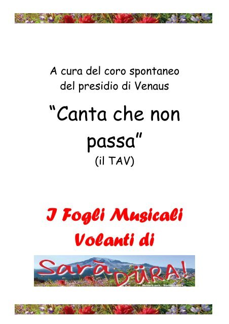I Fogli Volanti - Spinta dal Bass