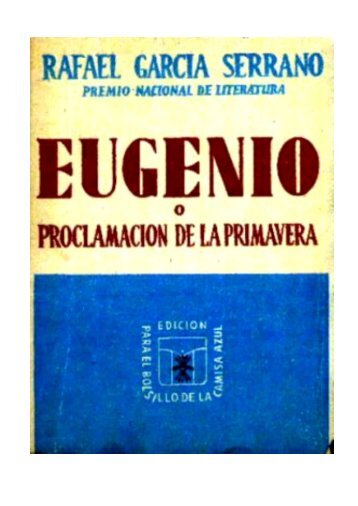 Eugenio o proclamación de la primavera - Zona Nacional