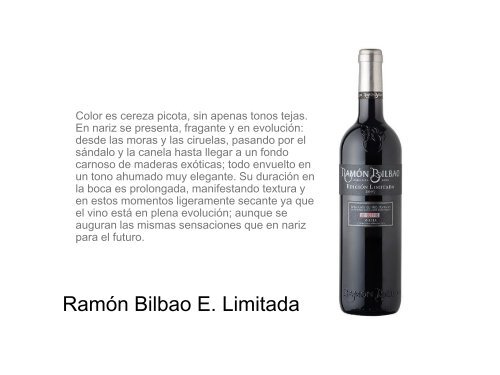 Carta de Vinos El Pasaje