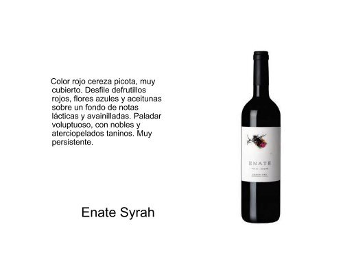 Carta de Vinos El Pasaje