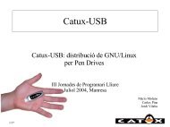 Catux-USB - servidor FTP - Caliu