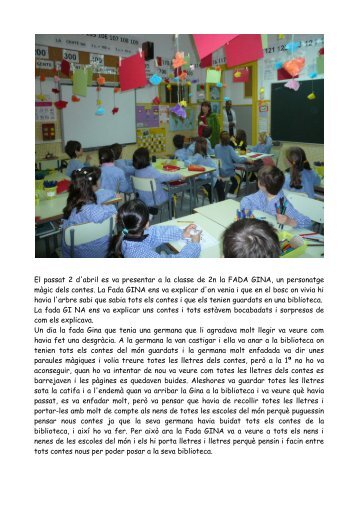 La fada Gina - Escola Sant Josep Oriol