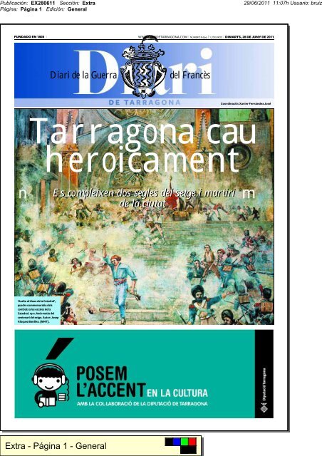 Tarragona cau heroicament - Diari de Tarragona