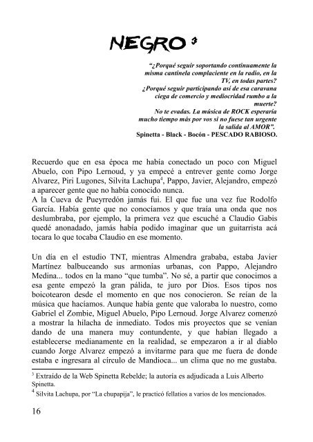 GUITARRA NEGRA - Editorial Ultimo Recurso