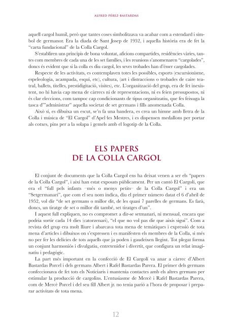 la “colla cargol” - Institut d'Estudis Catalans