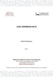joão herrmann neto - Biblioteca Digital da Câmara dos Deputados