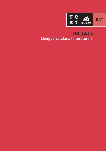 PDF Dictats - laGalera.Text