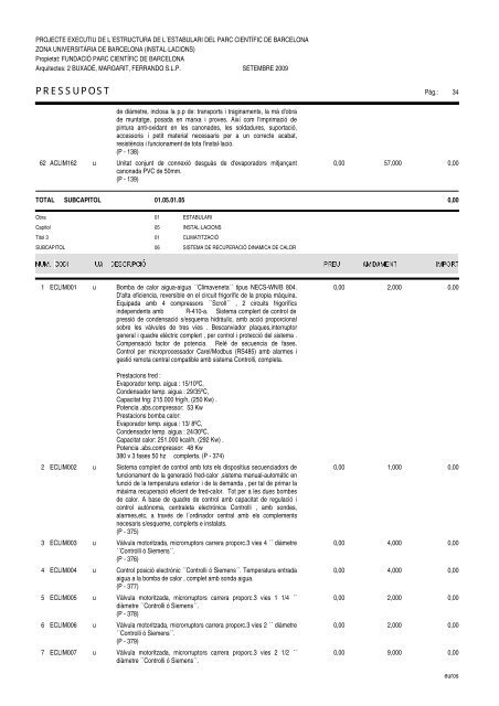 Amidaments (PDF) - Parc Científic de Barcelona