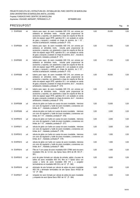 Amidaments (PDF) - Parc Científic de Barcelona