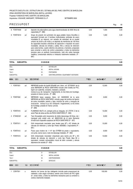 Amidaments (PDF) - Parc Científic de Barcelona