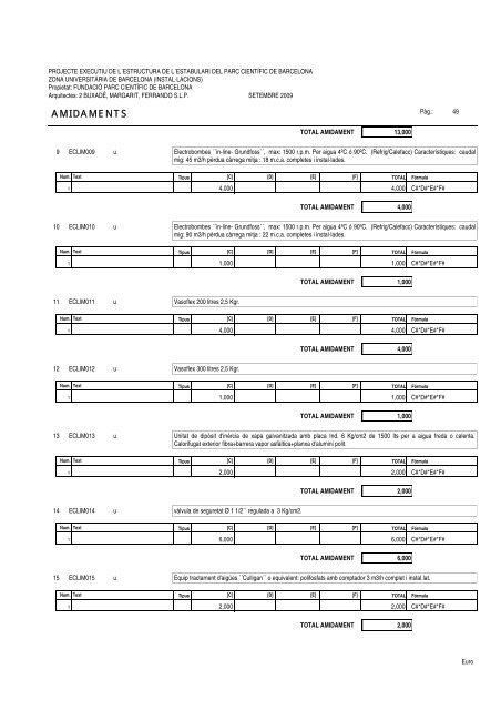 Amidaments (PDF) - Parc Científic de Barcelona