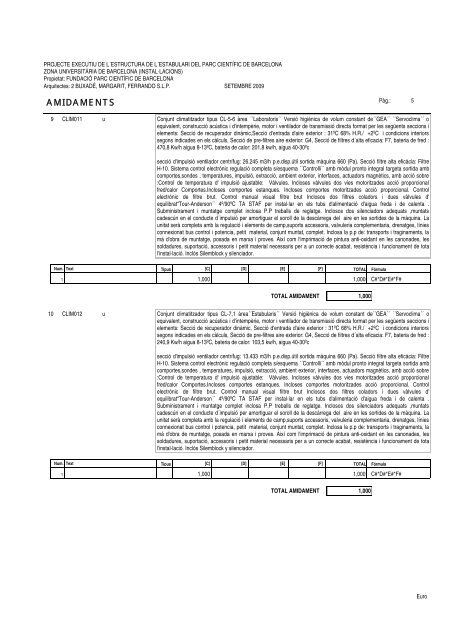 Amidaments (PDF) - Parc Científic de Barcelona