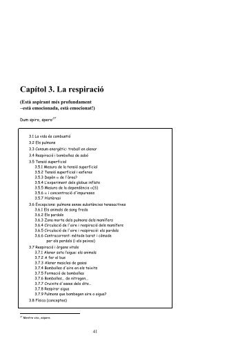 Capítol 3. La respiració - Meet Physics