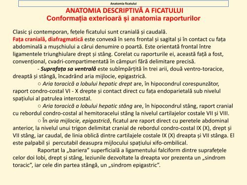 proceeding de anatomie macroscopica - Gr.T. Popa