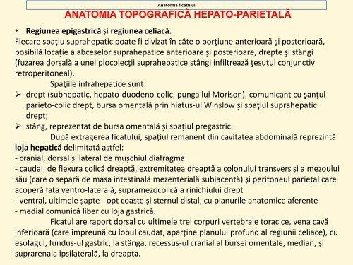 proceeding de anatomie macroscopica - Gr.T. Popa