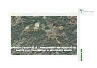 Projecte Arranjament Camí Ral - Ajuntament de Begues