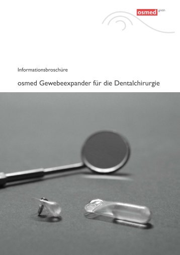 osmed Gewebeexpander für die Dentalchirurgie