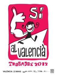 13 de maig - VALÈNCIA - Escola Valenciana