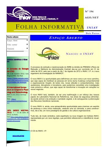 196-Folha Informativa - INRB