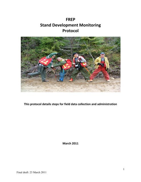 Stand Development Monitoring Protocol - Ministry of Forests